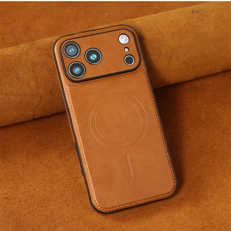 [Nâu nhạt từ tính K1 ★ Bao da phẳng】