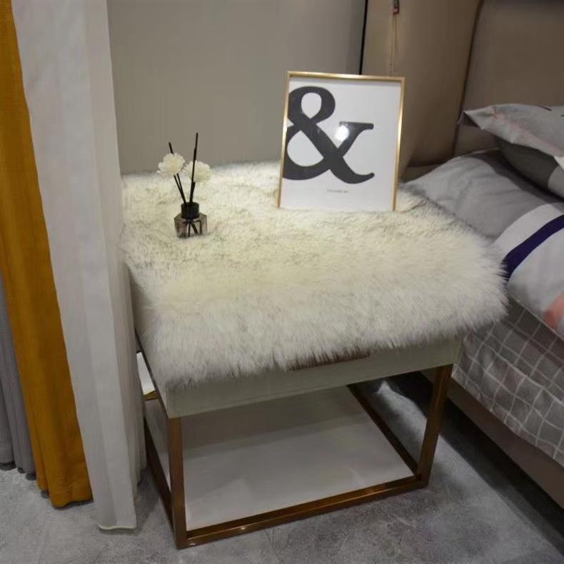 Live Streaming Room Decoration, Plush Mats, Rattan Mats, Floor Mats, Rattan Mat Pads, Living Room Memory Foam Mats, Trendy and Stain-Resistant