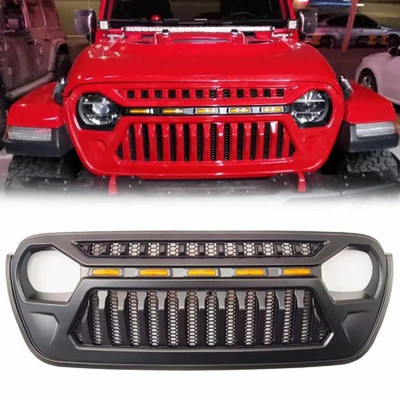 18-25 Jl Wrangler Jt Gladiator üçün işıqlı, off-road ön barmaqlıq