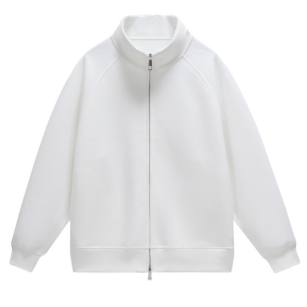 sweatshirt with zipper for leisure