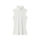 Nariele High Neck Sleeveless Inner Base Slim Vest Women's Summer Outer Wear Wide Shoulder Slim T-Shirt Top