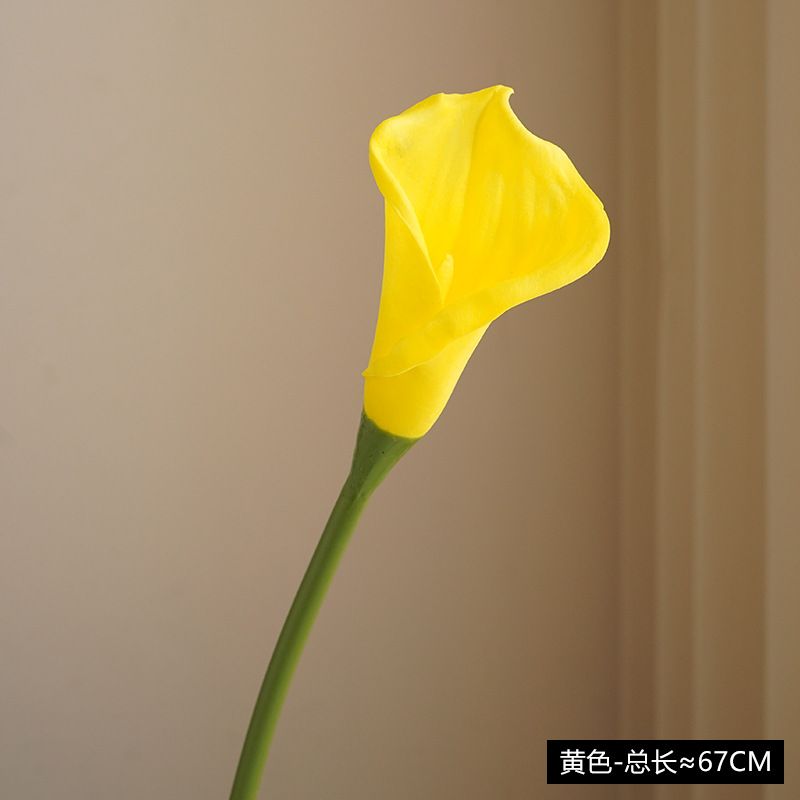 노란색