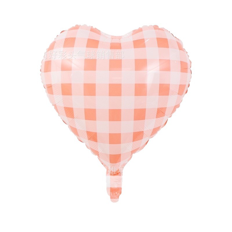 18-inch Internet celebrity love blue and white plaid little red book…