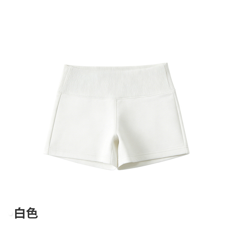 흰색 스포츠 반바지