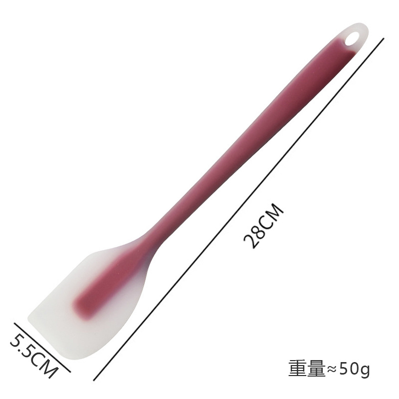 대형 반투명 주걱 - 빨간색