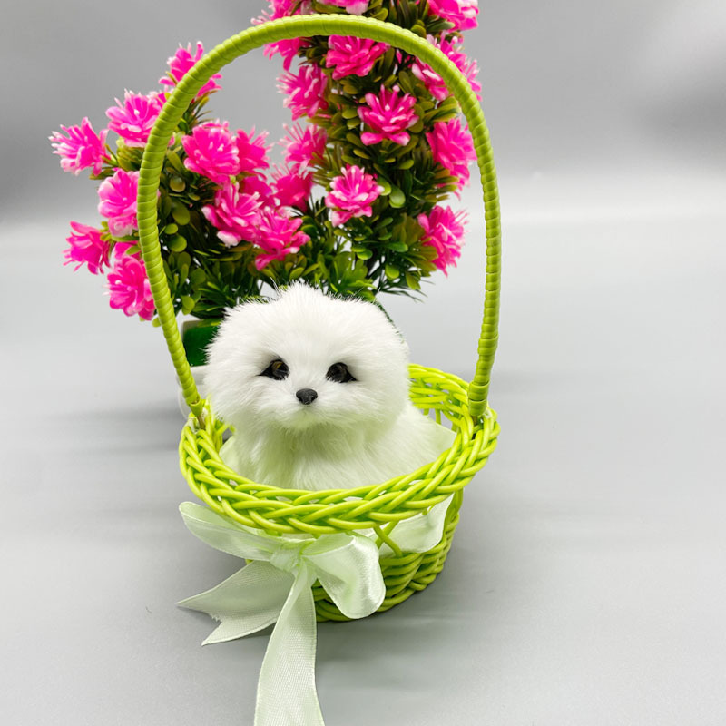 녹색 큰 바구니