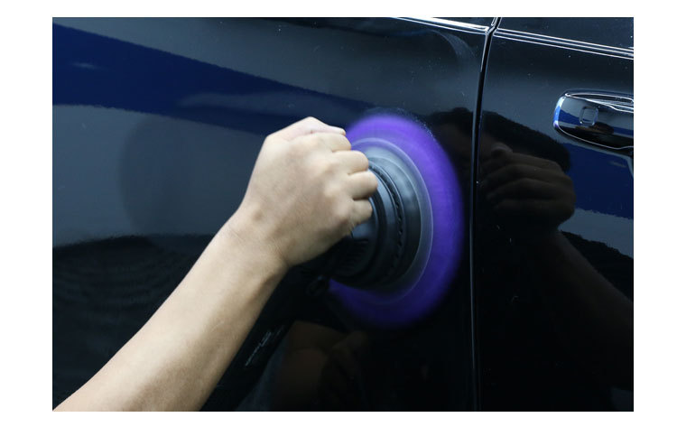 Beilang Car Polishing Wool Disc Three-In-One Purple Wool Paint Scratch Repair Polishing Disc Resistant Polishing Wool Wheel