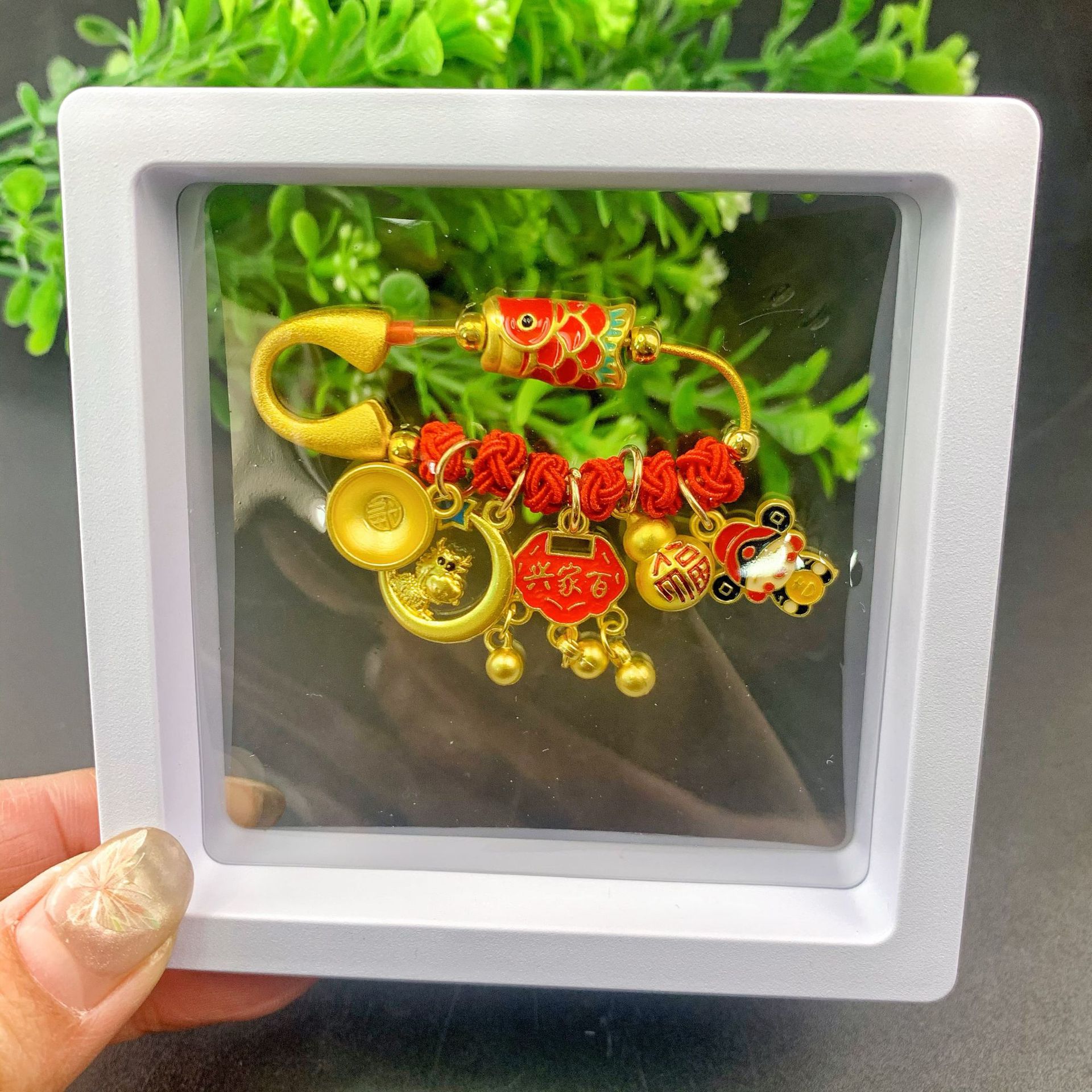 子供の驚き安全ピンの携帯ストラップ赤ちゃんの驚き防止レトロなアクセサリーのペンダント妊婦の平安ブローチ