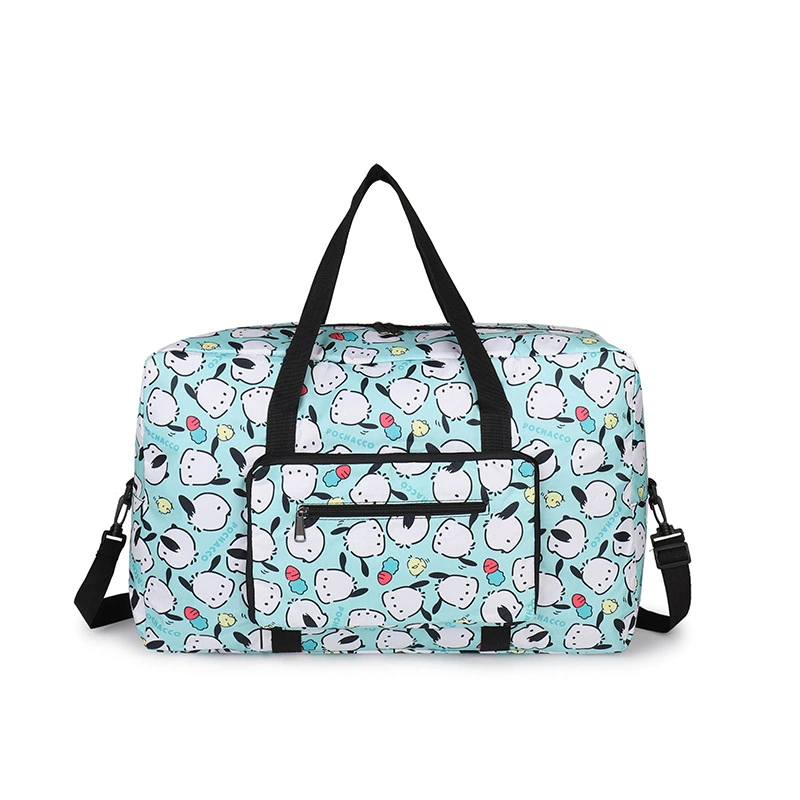 Foldable handheld travel bag, purse, capacious luggage sports bag, storage bag, suitcase, equipment bag