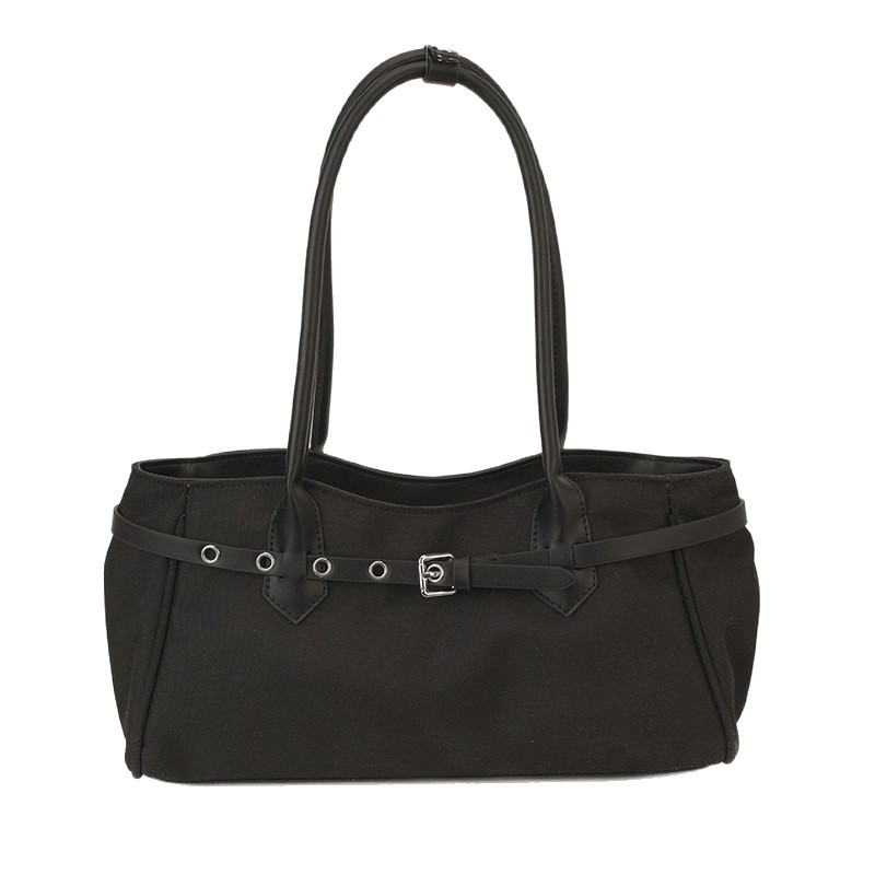 Retro Fashion Boston Handbag For Women 2026 Spring New Large Capacity Exquisite Niche Shoulder Underarm Bag - Thumbnail 5