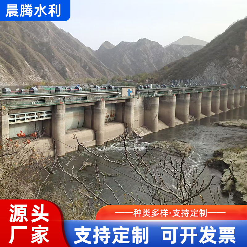 钢制闸门厂家河道防洪不锈钢止水泄洪大型平面滑动弧形钢坝设备