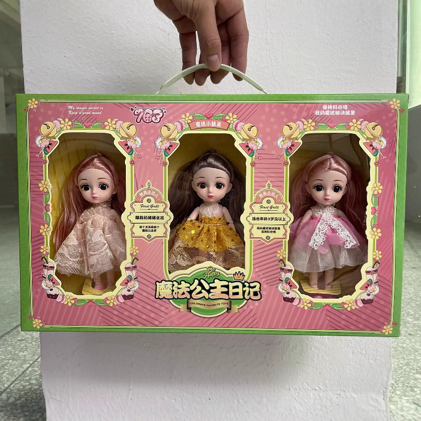 Lindo PRINCESA DE LOS NIÑOS Barbie juguete moda exquisito vestido muñeca jugar casa regalo cumpleaños