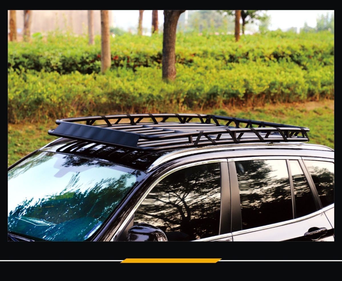 Off-Road Suv Roof Rack Luggage Frame Car Shelf Roof Frame Free Crossbar Load-Bearing Travel Rack Basket Modification