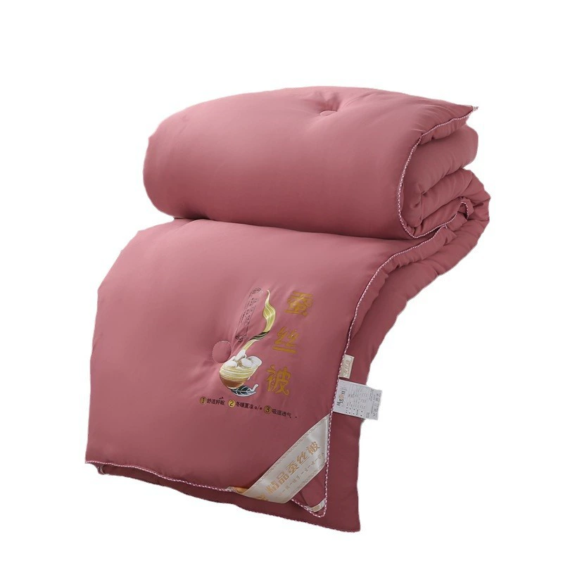 Зимнее одеяло из шелка тутового дерева Меркурий Home Textiles, утолщенное двойное одеяло, 150×200–220×240 см