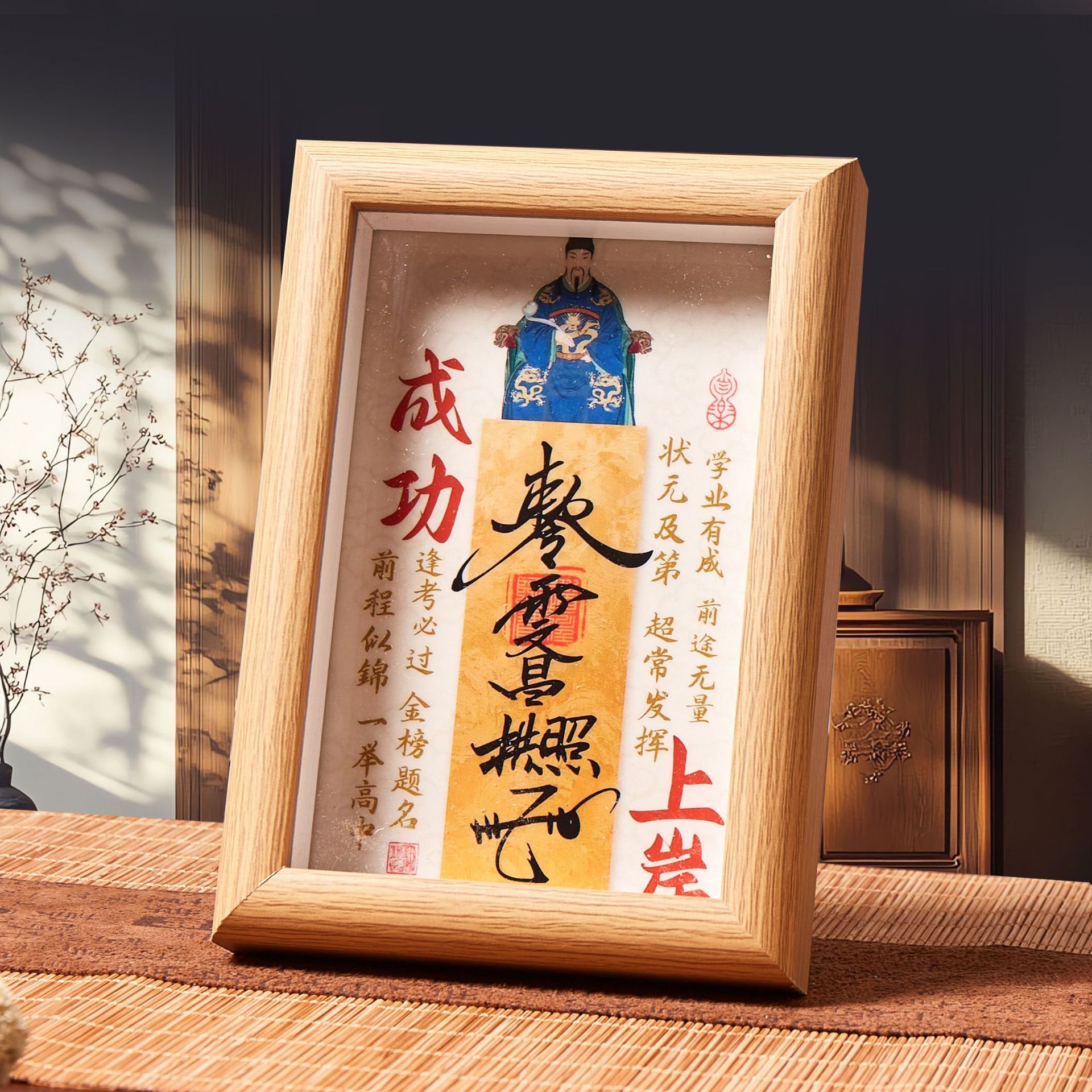 Wen Changjun went ashore to be no. 1 exam every exam must pass the photo frame set up the stage for postgraduate entrance examination good luck high school entrance examination entrance examination entrance examination gift