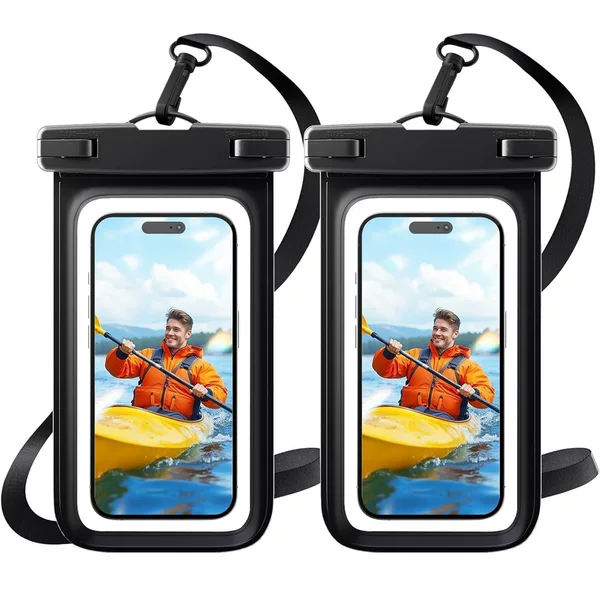 Cross-Border Mobile Phone Waterproof Bag Manufacturer Transparent Mobile Phone Waterproof Bag Wholesale Large Pvc Mobile Phone Waterproof Bag Touch Screen
