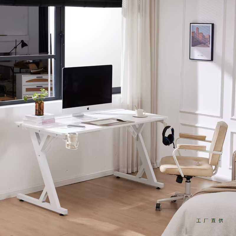 S3 E-Sports Table Two-Section Split Board Computer Desk Bedroom Office Desk Home Study Desk Desktop Computer Desk