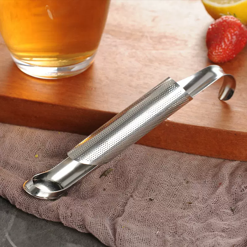 现货304不锈钢挂式烟斗茶漏泡茶器  挂杯冲泡器茶叶过滤器茶滤