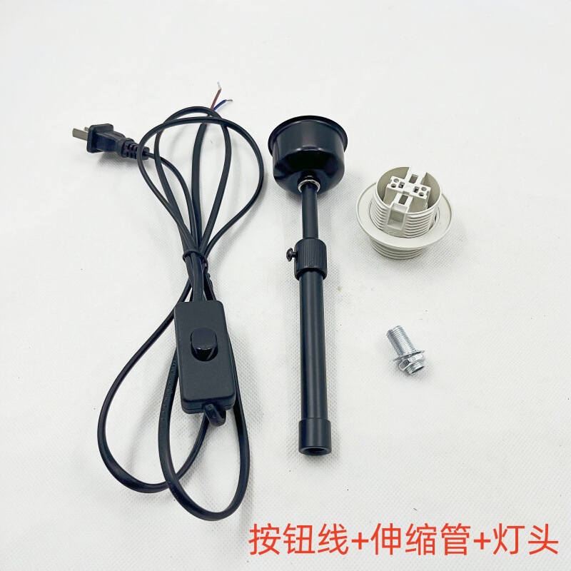 Telescopic pole table lamp floor lamp vase ceramic modified antique lighting accessories