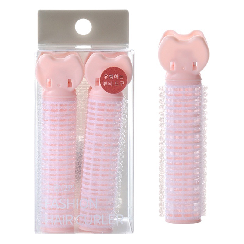 LMLTOP Internet celebridad mismo estilo pelo raíz suelta Clip 2 pack aire flequillos autoadhesivo mullido rizador SY102