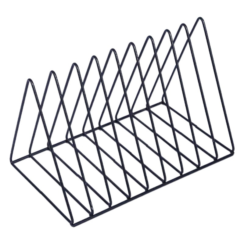 Soporte de libro de hierro simple soporte de libro creativo estudiante decoración creativa almacenamiento titular de libro soporte de oficina soporte de libro mercancías transfronterizas