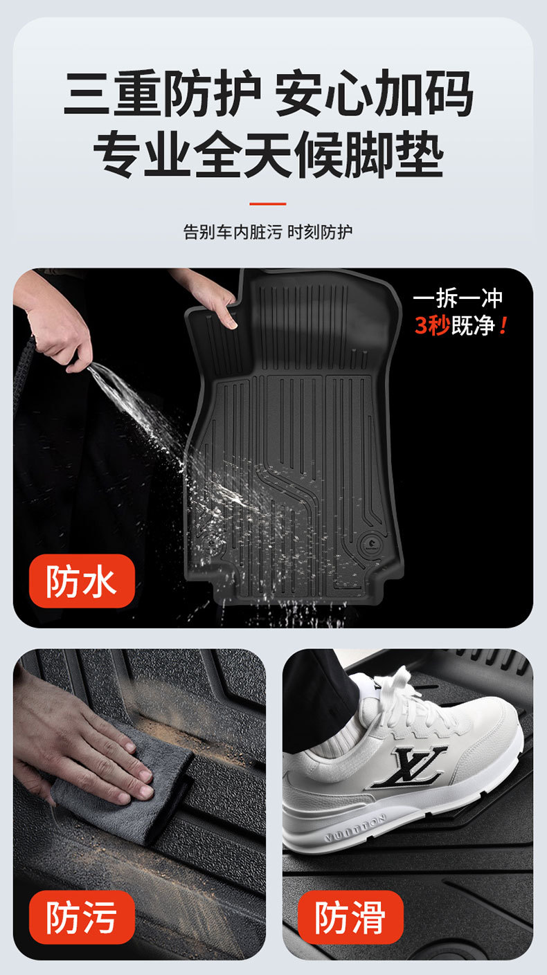 Suitable for Imported Audi A3 A3La4L A5L A6L A7L A8L Q3 Q5L Full Tpe Car Floor Mats