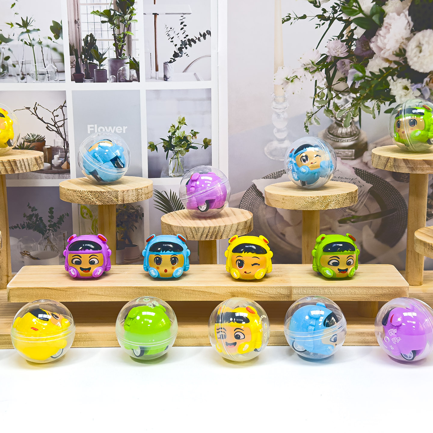 45mm Gacha de vuelta a la fuerza Nezha Gacha de 2 yuanes máquina que funciona con monedas para niños Gacha de caja de 4.5cm Gacha de juguete de bola al por mayor