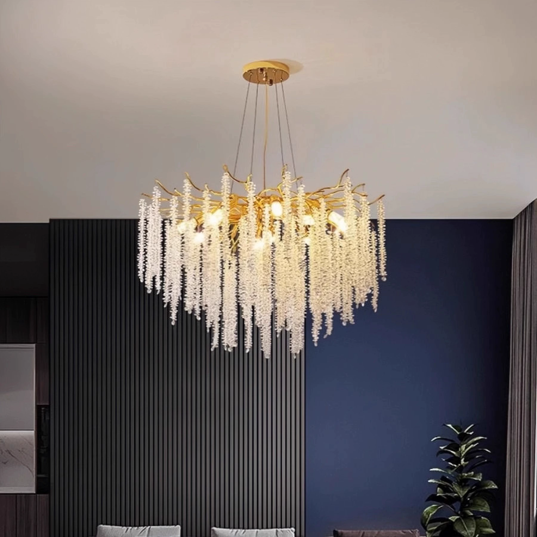 Ceiling lamp for living room, modern and minimalistic lights for country house for bedroom, high-quality style