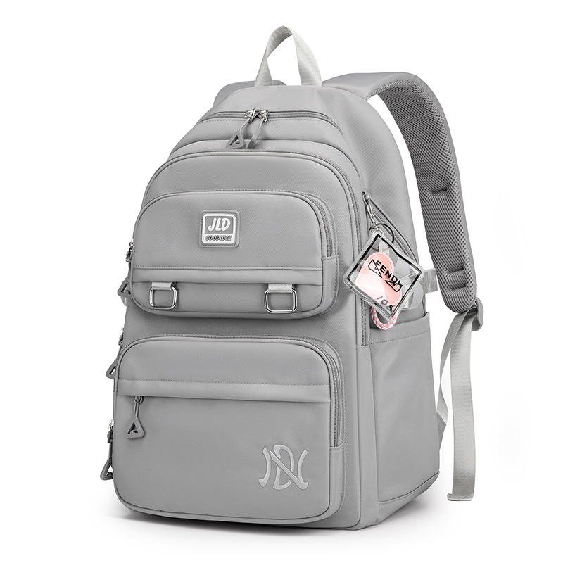 Estudiante de secundaria mochila de viaje de las niñas de gran capacidad de moda casual estudiante de secundaria bolsa de ultra ligero de reducción de carga a prueba de agua