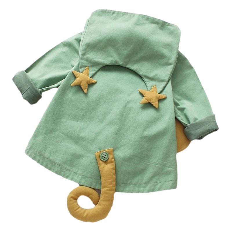 Ropa para niños al por mayor primavera y otoño abrigo de manga larga para niñas rompevientos ropa para bebés ropa para niños al por mayor abrigo de princesa Q042