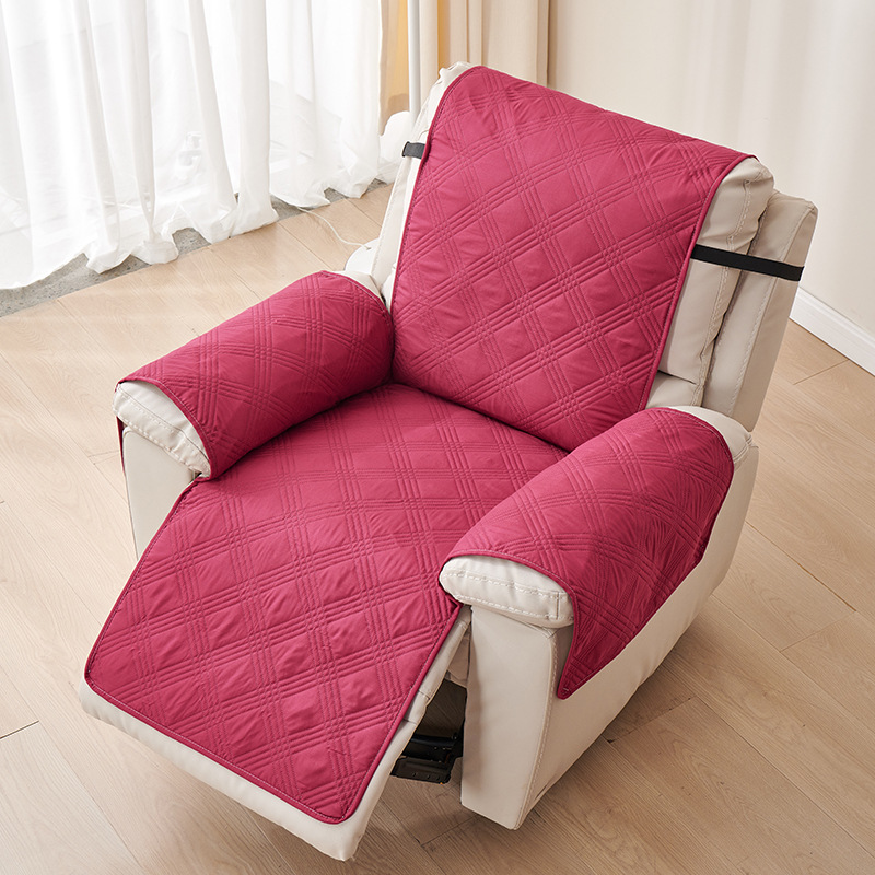 Silla eléctrica Four Seasons Cojín de sofá antideslizante universal Funda de sofá moderna simple Cojín de sala de estar Cojín de respaldo Funda de sofá de una pieza