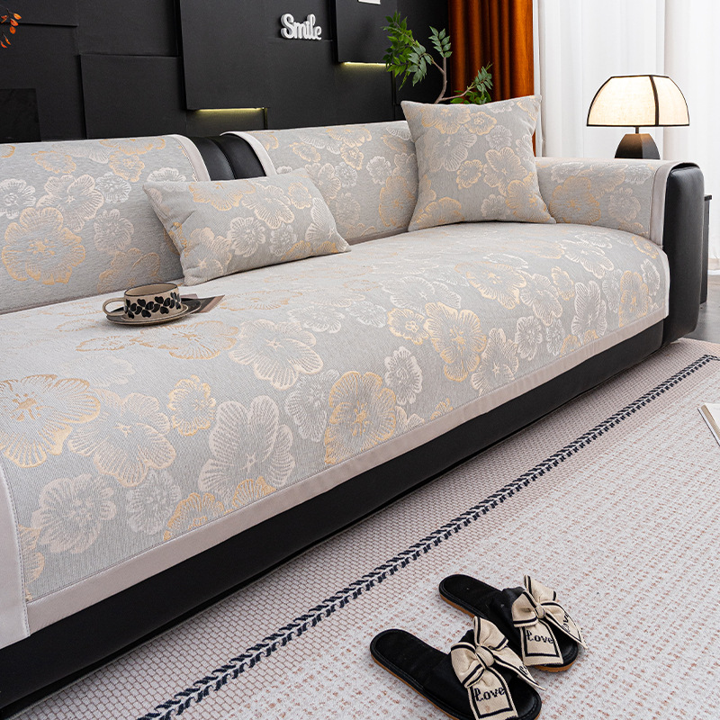 European Minimalist French Romantic Sofa Cover Elastic Protector_voghion.com