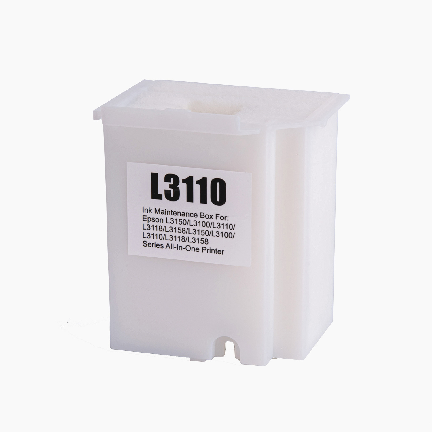 Impresora compatible caja de recogida L3110 residuos de tinta bin pad tinta caja de mantenimiento adecuado para Epson