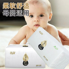 沐韻紙抽大量批發紙巾整箱家用大規格原木餐巾紙大包抽紙一件