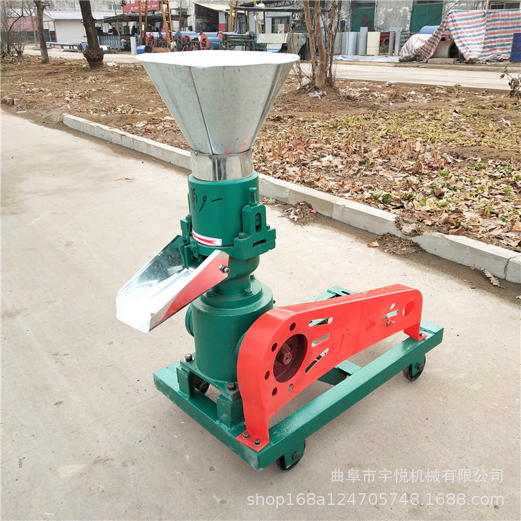 家禽饲料颗粒机 多功能猪饲料造粒机 鸡鸭麦麸挤粒机