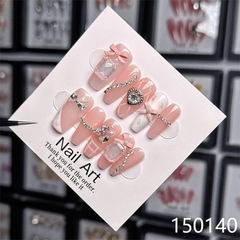 【合集15-3】純手工穿戴甲美甲甲片穿戴式假指甲手作高級成品紅色