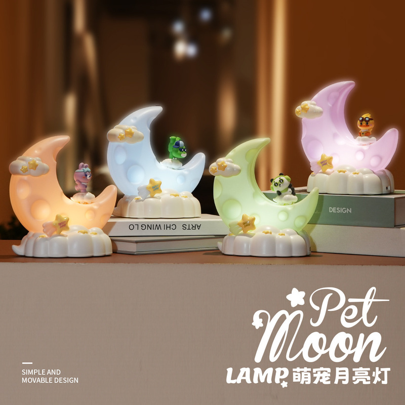 新款创意搞怪小鸡迷你小夜灯学生桌面氛围灯摆件夜晚学习台灯批发|undefined
