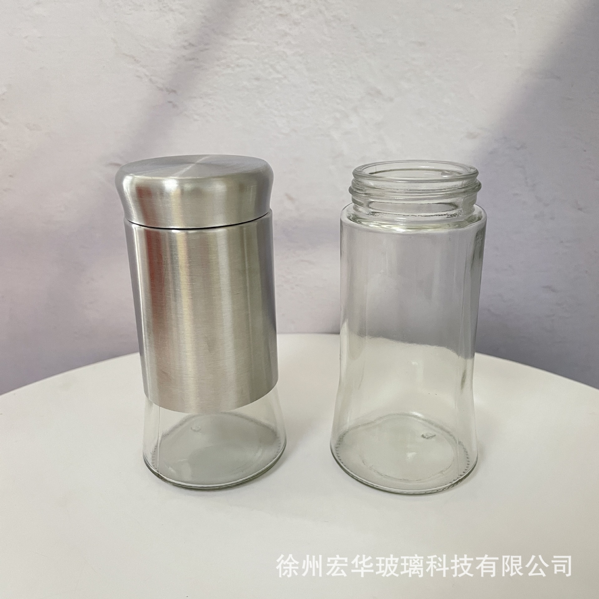 厂家直供玻璃调料瓶食盐罐鸡精瓶多功能调味瓶厨房用品玻璃调料瓶