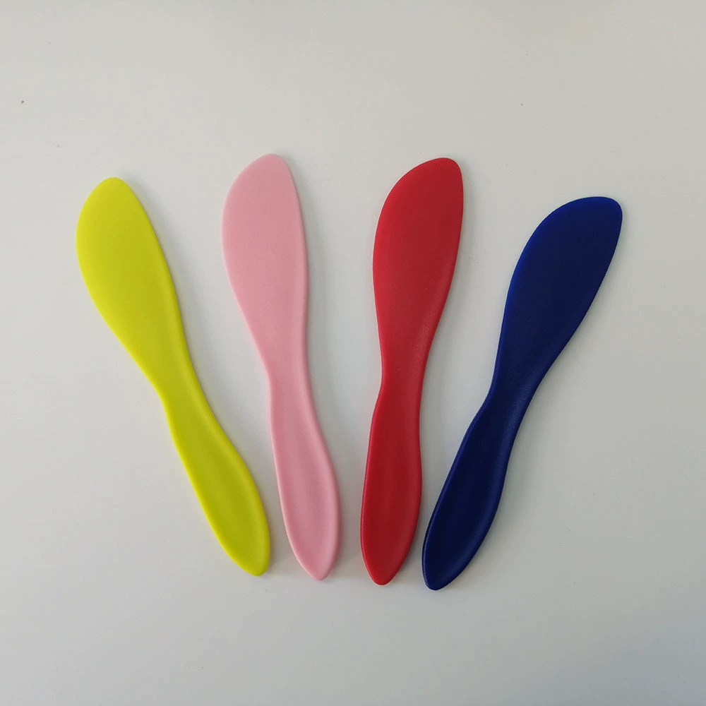 Поставка пищевого пластикового ножа для масла, инструменты для выпечки, рекламный небольшой подарочный нож для масла 17,8 см