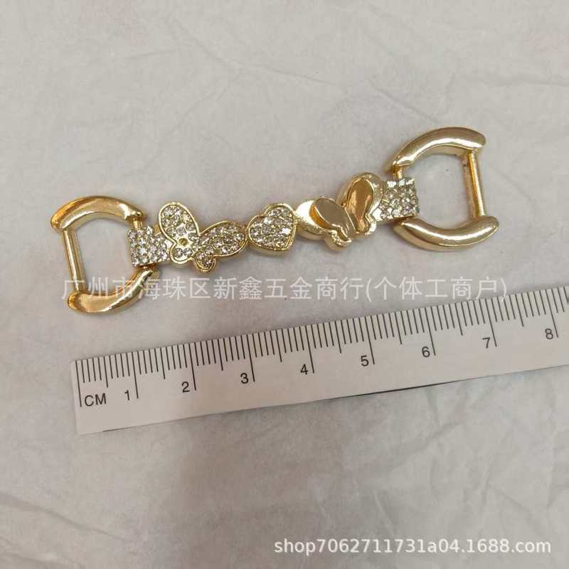 广州新鑫五金商行批发  蝴蝶造型五金服装服饰配件 装饰扣 简约风|undefined