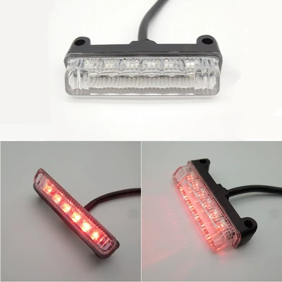 Ch-2059 European Cross-Border Motorcycle Tail light - transparent-cover-led-brake-driving-3-wires
