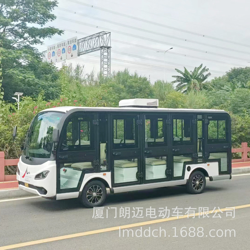 Leading electric sightseeing car 14-seat enclosed air-conditioned sightseeing battery car supplier Leading electric sightseeing car 14-seat enclosed air-conditioned sightseeing battery car supplier