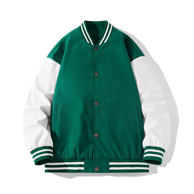 Otoño y invierno uniformes de béisbol jersey DIY impresión logotipo claro chaqueta ropa deportiva al por mayor fábrica directa image 4