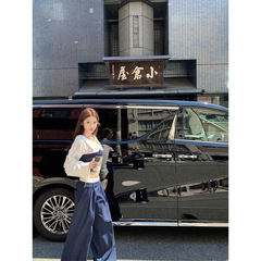 CHICYOU 松弛慵懒假两件拼色修身白衬衫上衣+休闲直筒长裤套装