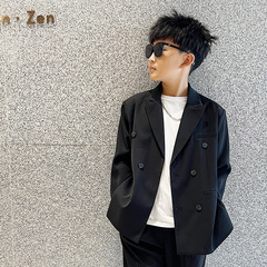Boys' Suit 2023 Autumn New Loose Casual Stylish Blazer Trendy Fashion Show Children's Clothing One-Time Shipping