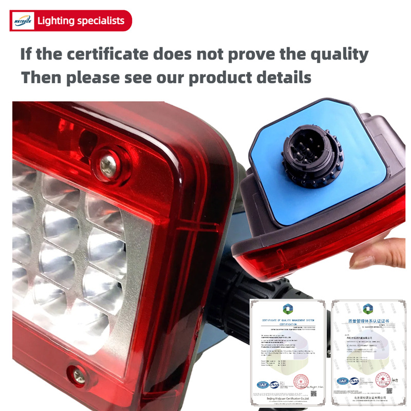 FM410 FM420 FM460 Volvo Truck - Asamblea de luces traseras cortas LED retrovisor cubierta de luces traseras Ocar