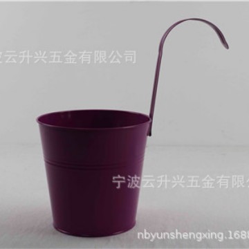 铁桶小铁桶挂钩铁桶铁皮花盆工艺铁桶圆桶收纳储物