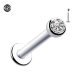 2-4mm drill G23 titanium alloy lip nail bag with drill cup bowl earring internal thread ear bone rigid nose jewelry wholesale