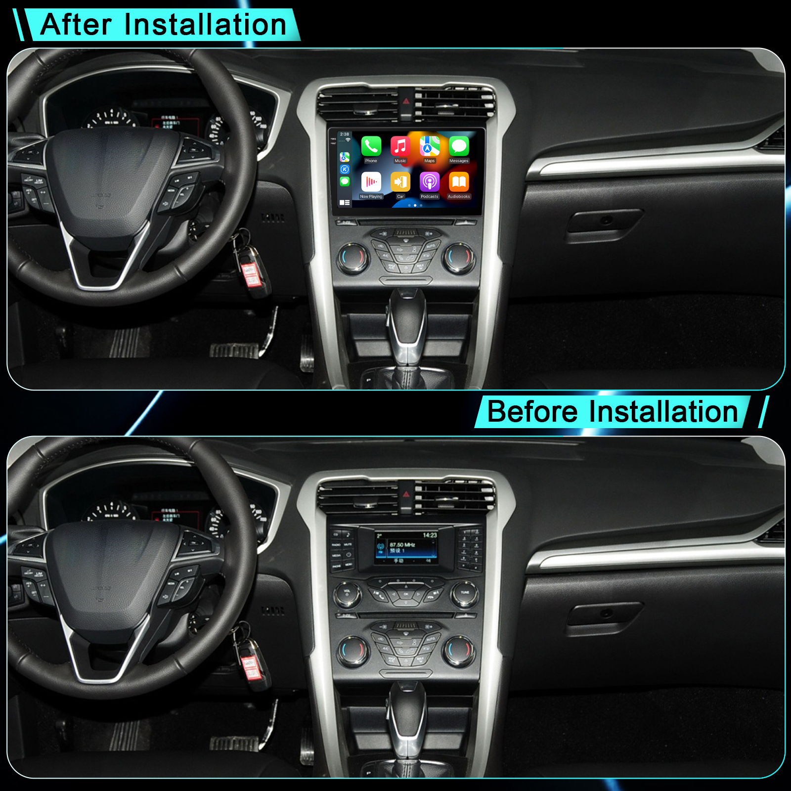 9inch Suitable for Ford Mondeo Winning 2013-2019 Car Intelligent Navigator Gps Car Intelligent Integrated