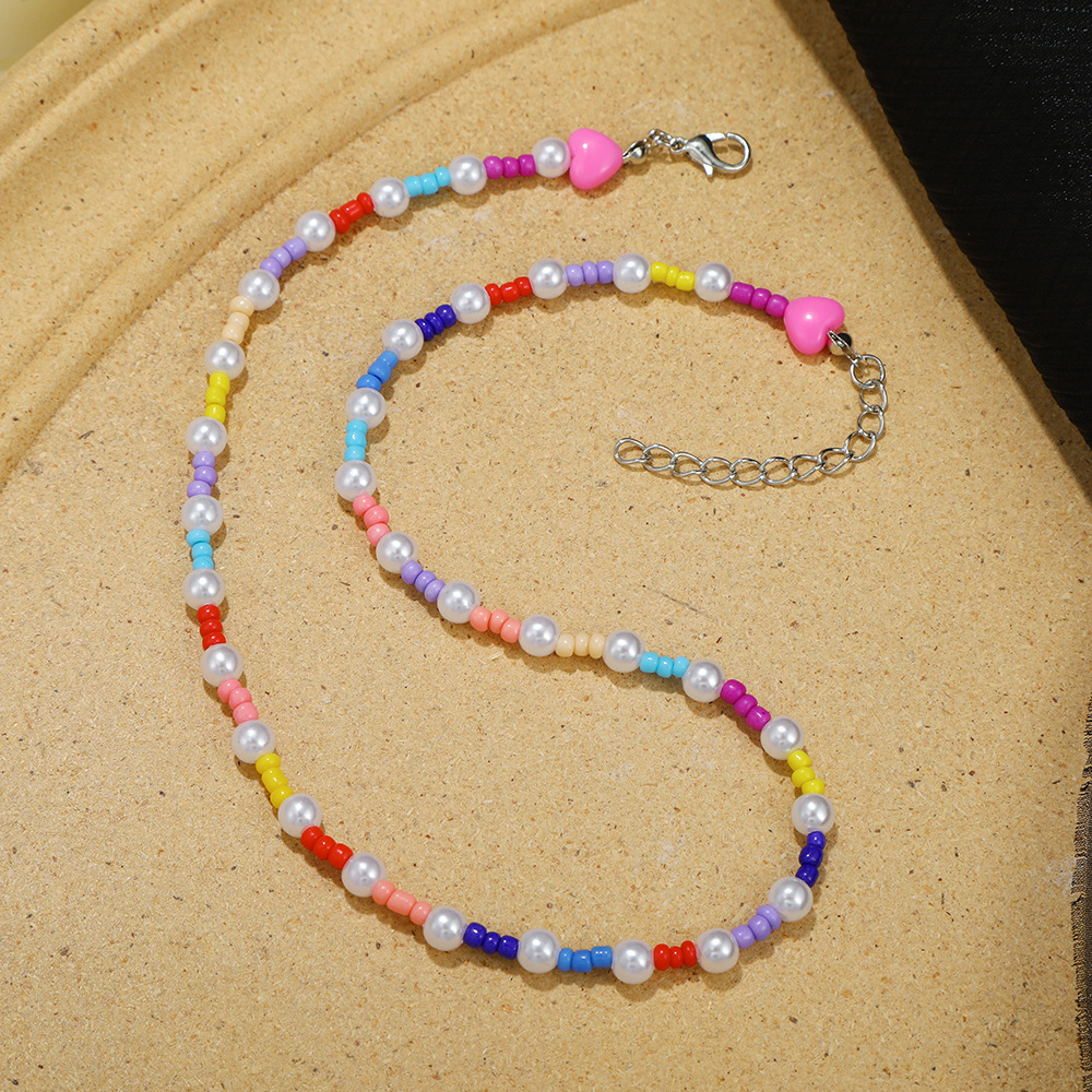 1 Piece Fashion Colorful Beaded Womenu0027S Necklace